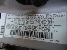 2006 Toyota Tacoma Silver Crew Cab 4.0L AT 2WD #Z24764